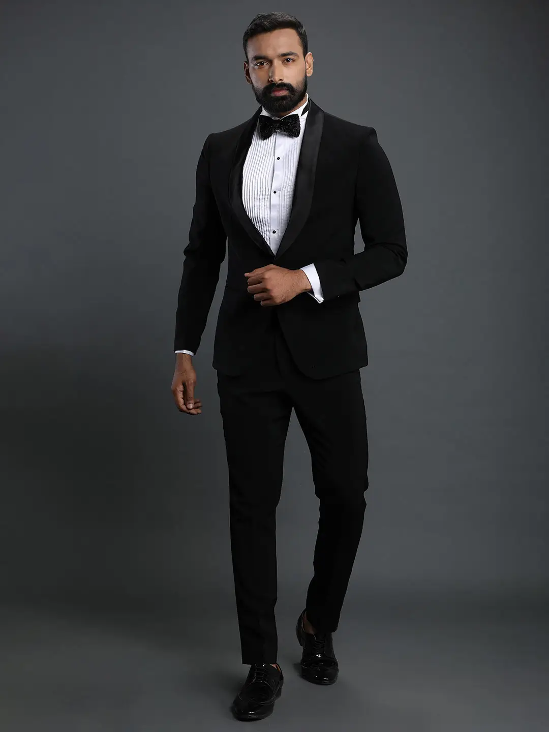 Black Polynosic Tuxedo