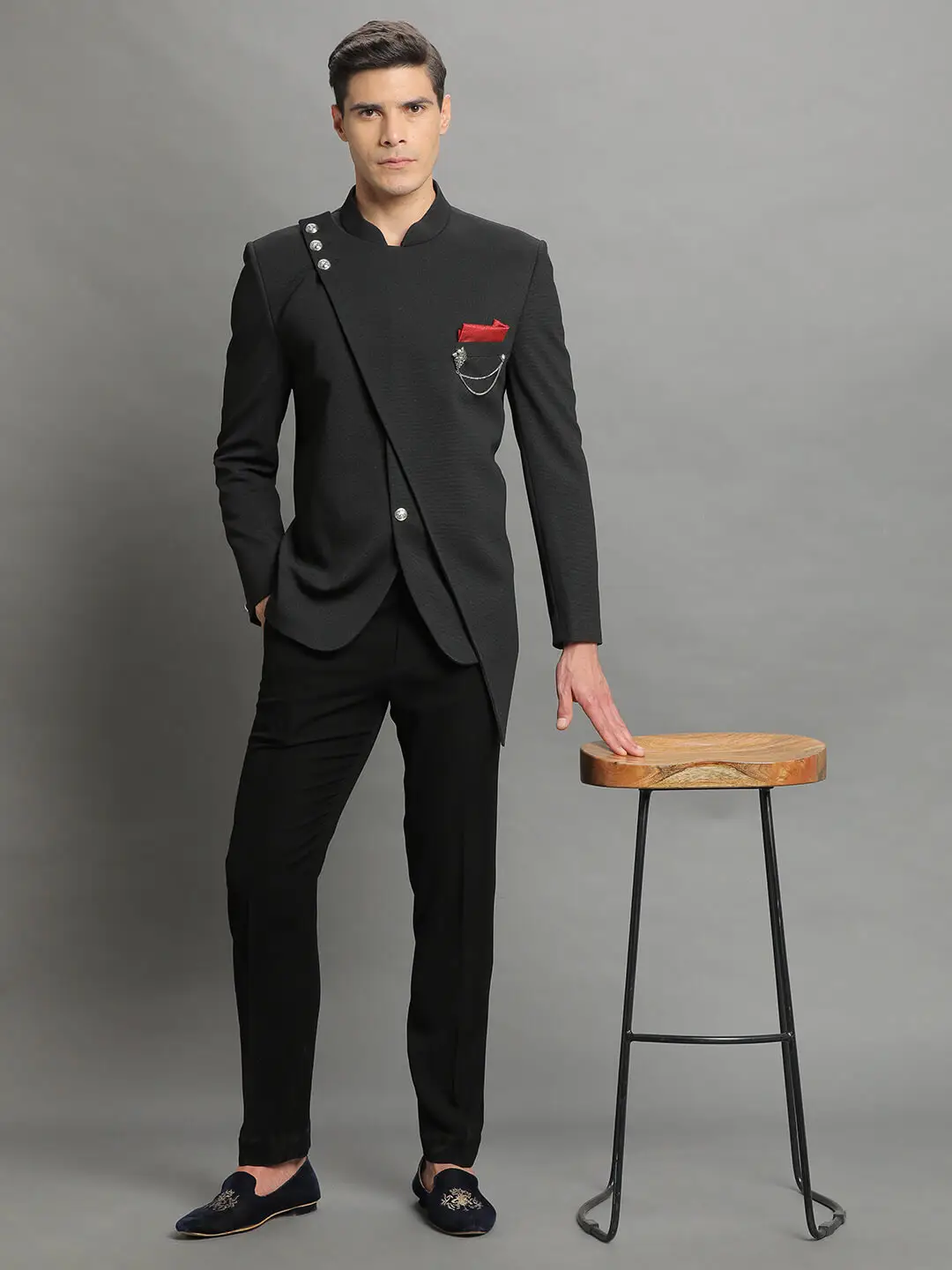 Black Royal Jodhpuri
