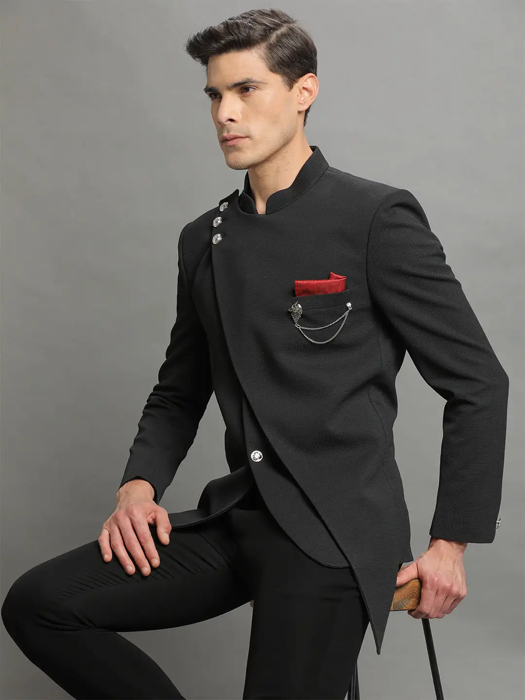 Black Royal Jodhpuri