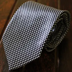 Blue Checkboard Formal Tie