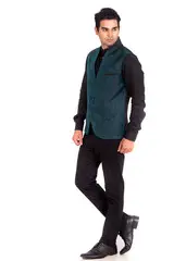 green brocade bandi