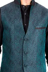 green brocade bandi — image 4