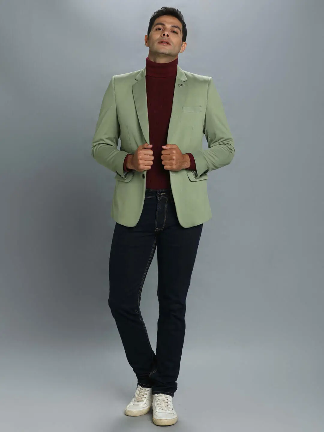 Light Green Twede Blazer