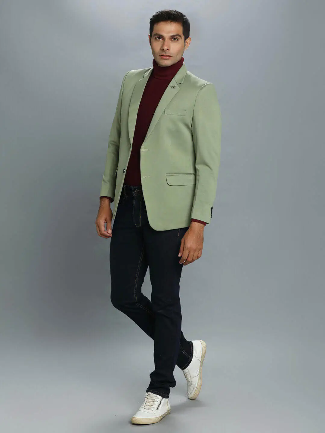 Light Green Twede Blazer — image 1