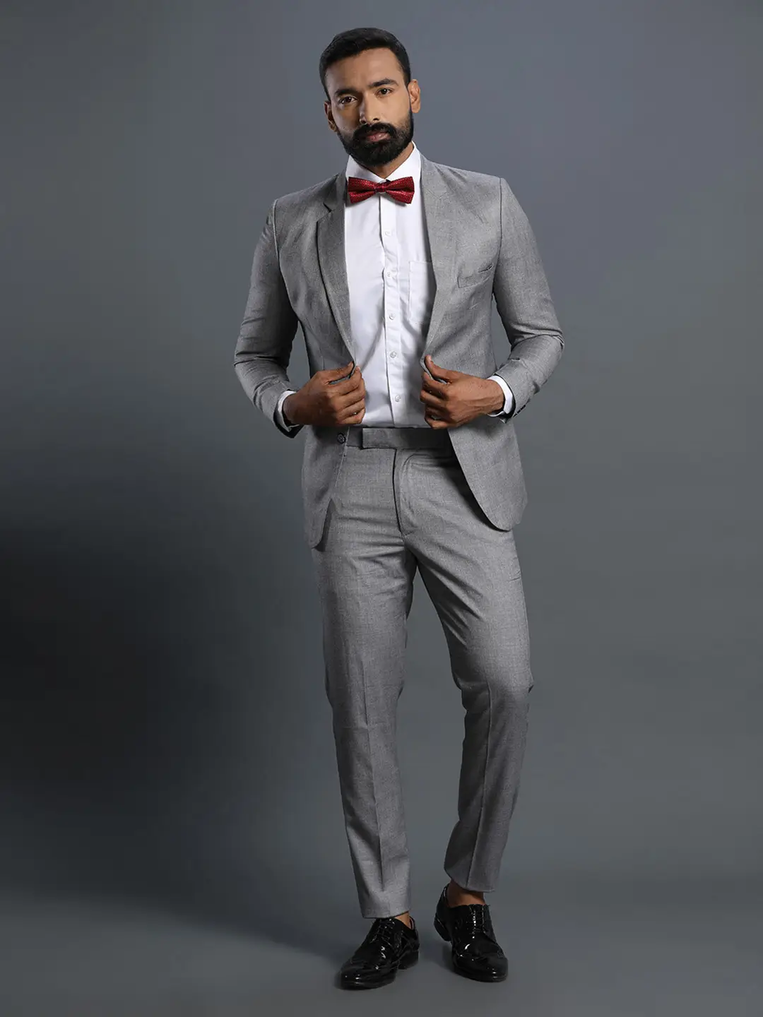 Light Grey 2 Piece Suit