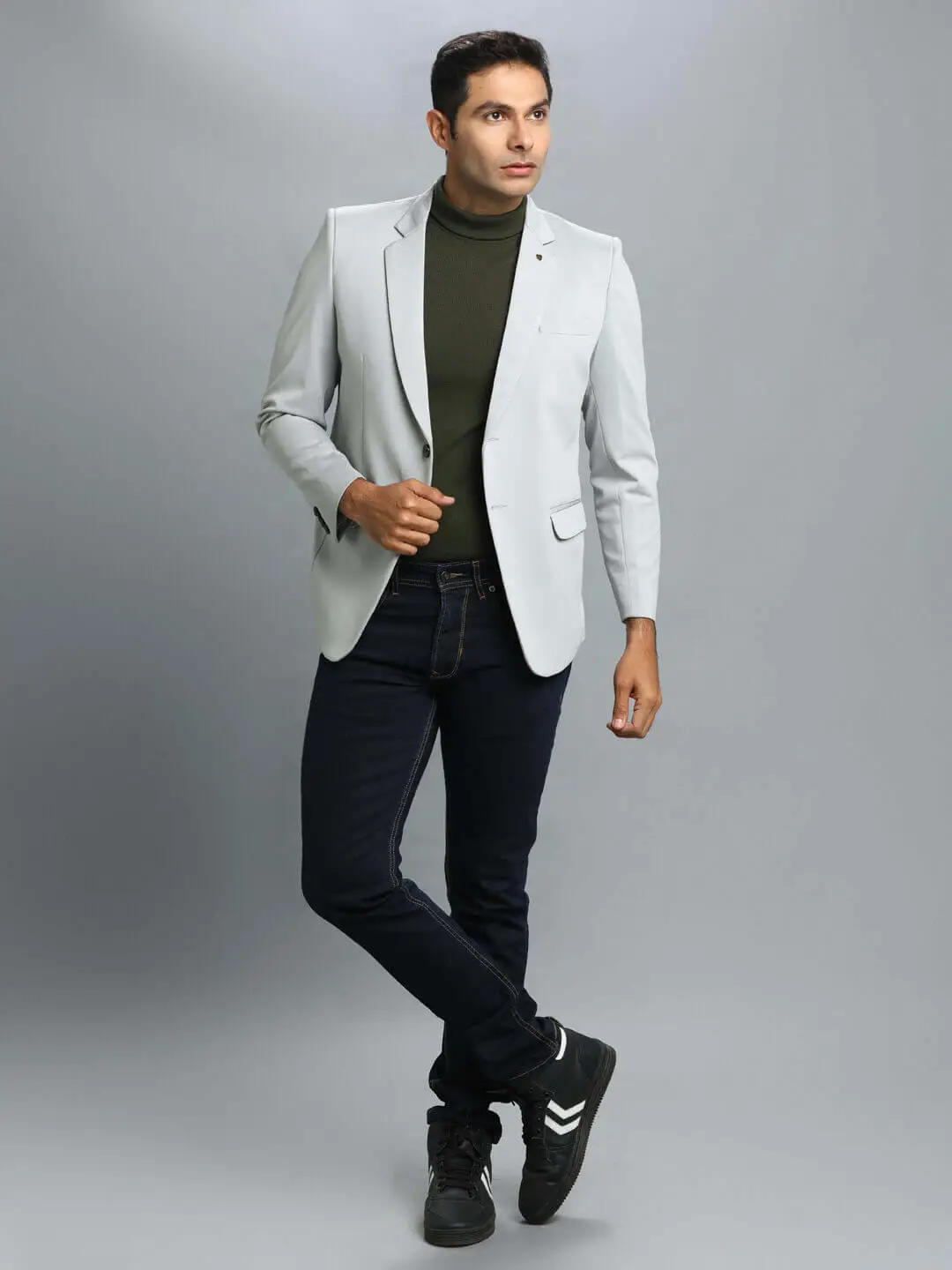 Light Grey Twede Blazer