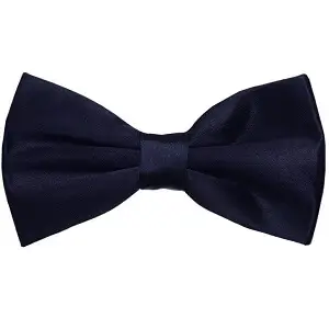 Navy Blue Bow Tie