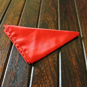 Red Pocket Square