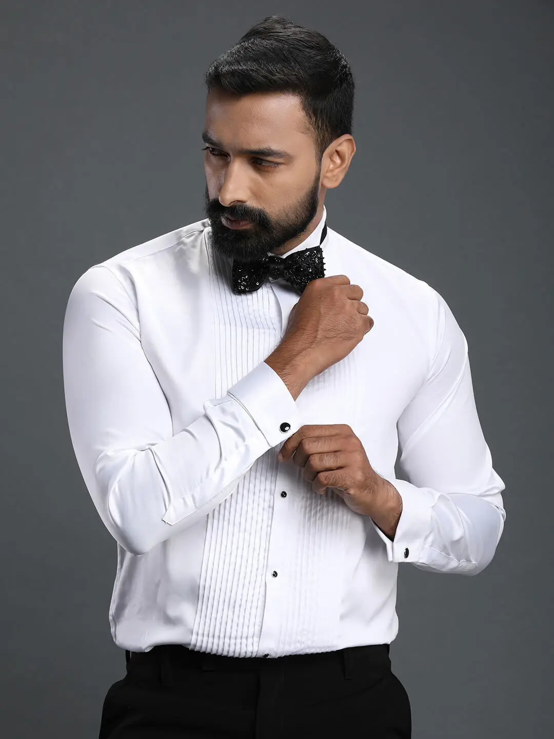 White Tuxedo Shirt