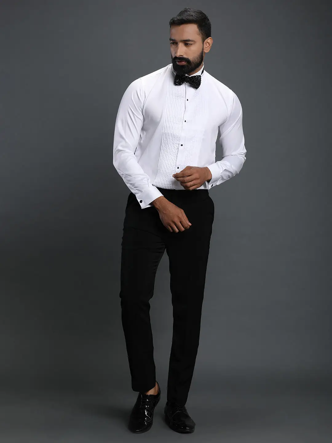 White Tuxedo Shirt